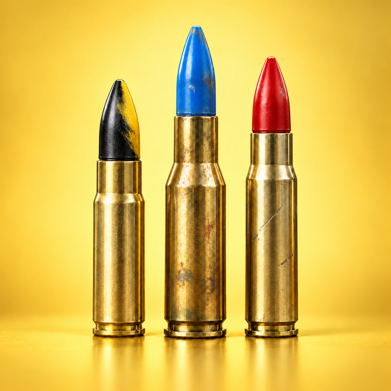 Clearance rubber ammunition